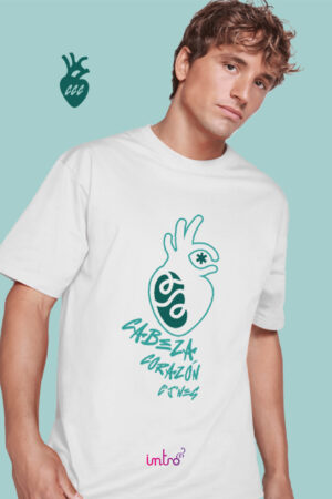 CAMISETA CABEZA CORAZÓN Y CJNS CCC
