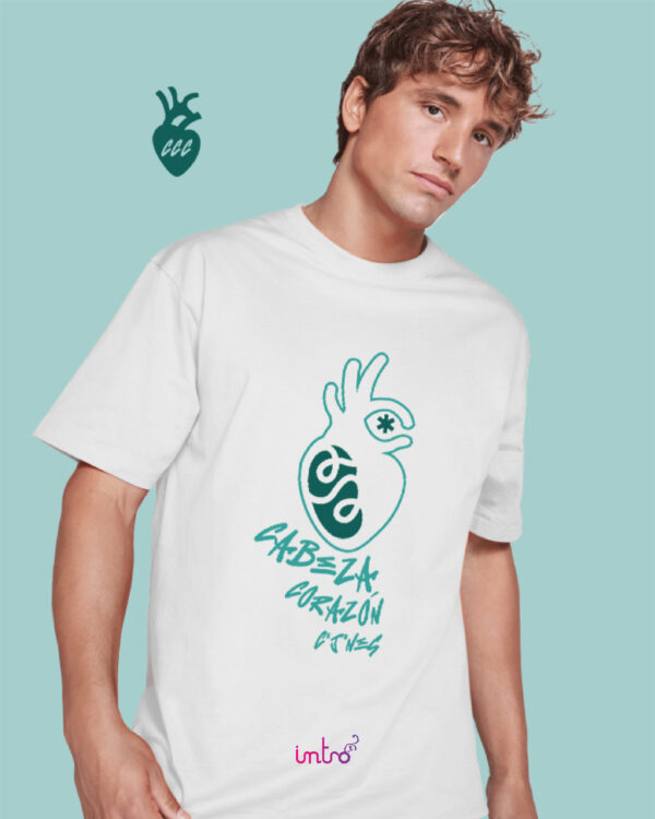 CAMISETA CABEZA CORAZÓN Y CJNS CCC